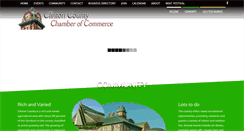 Desktop Screenshot of clintoncountychamber.org